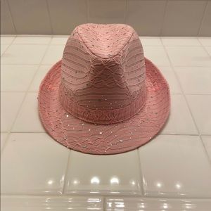 Pink cowboy hat